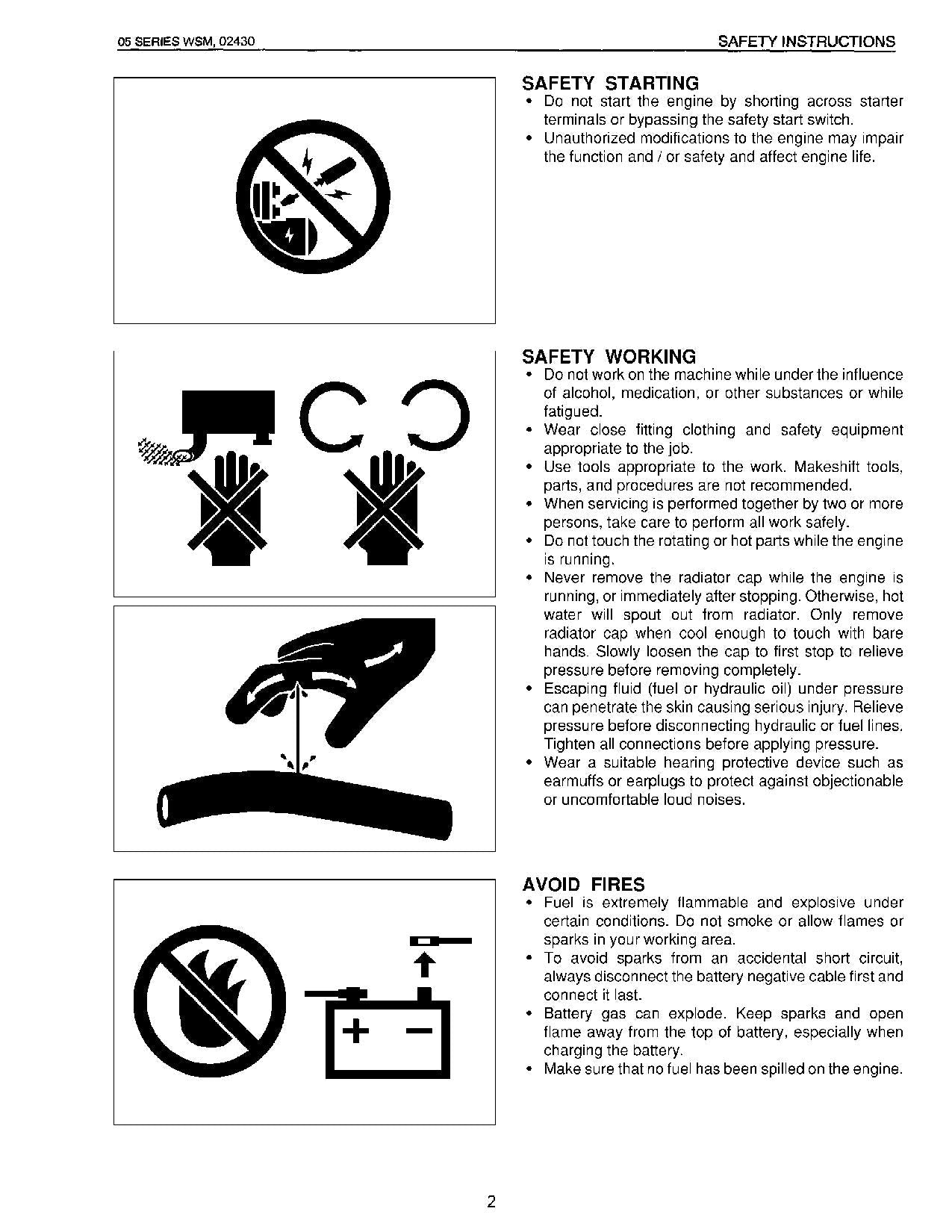 Hitachi ZX30 ZX30UR ZX35 ZX40UR ZX40UR-3 ZW20 ZW20L VR308 Engine Service manual