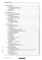 Liebherr R954 C Demolition Excavator Operators manual serial 17856