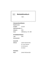 Liebherr D846 Dieselmotor Reparaturhandbuch Werkstatthandbuch