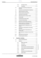 Liebherr L510 Wheel Loader Operators manual