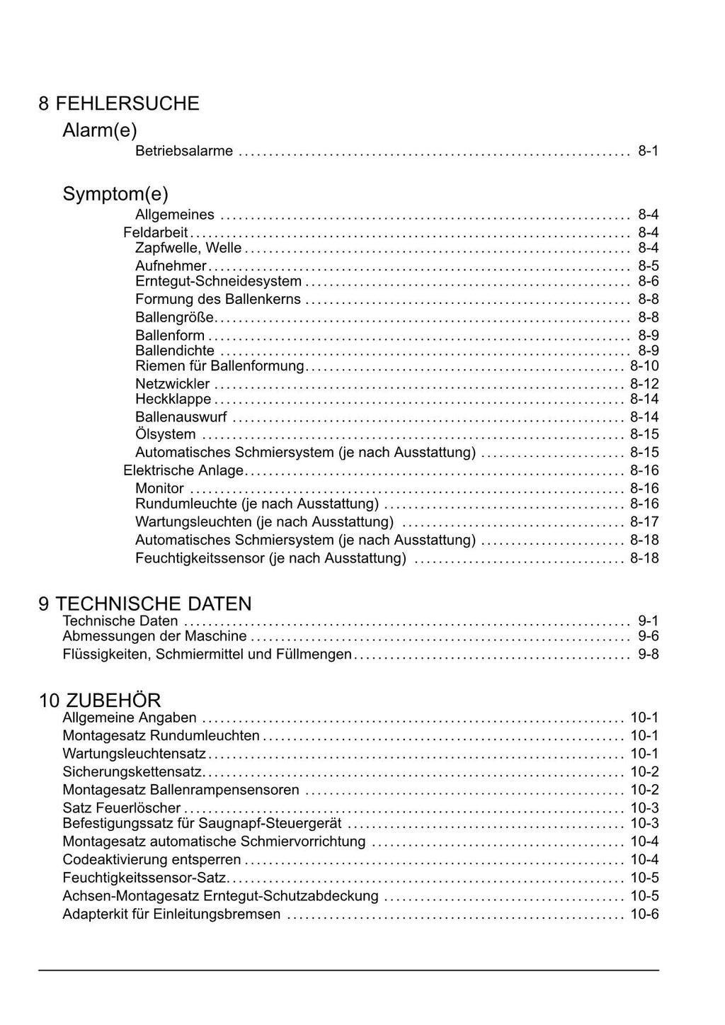 New Holland Pro Belt 165 190 Betriebsanleitung