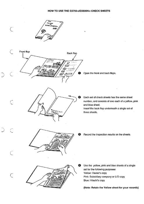 HITACHI EX750-5 EX800H-5 EXCAVATOR SERVICE MANUAL KO19200
