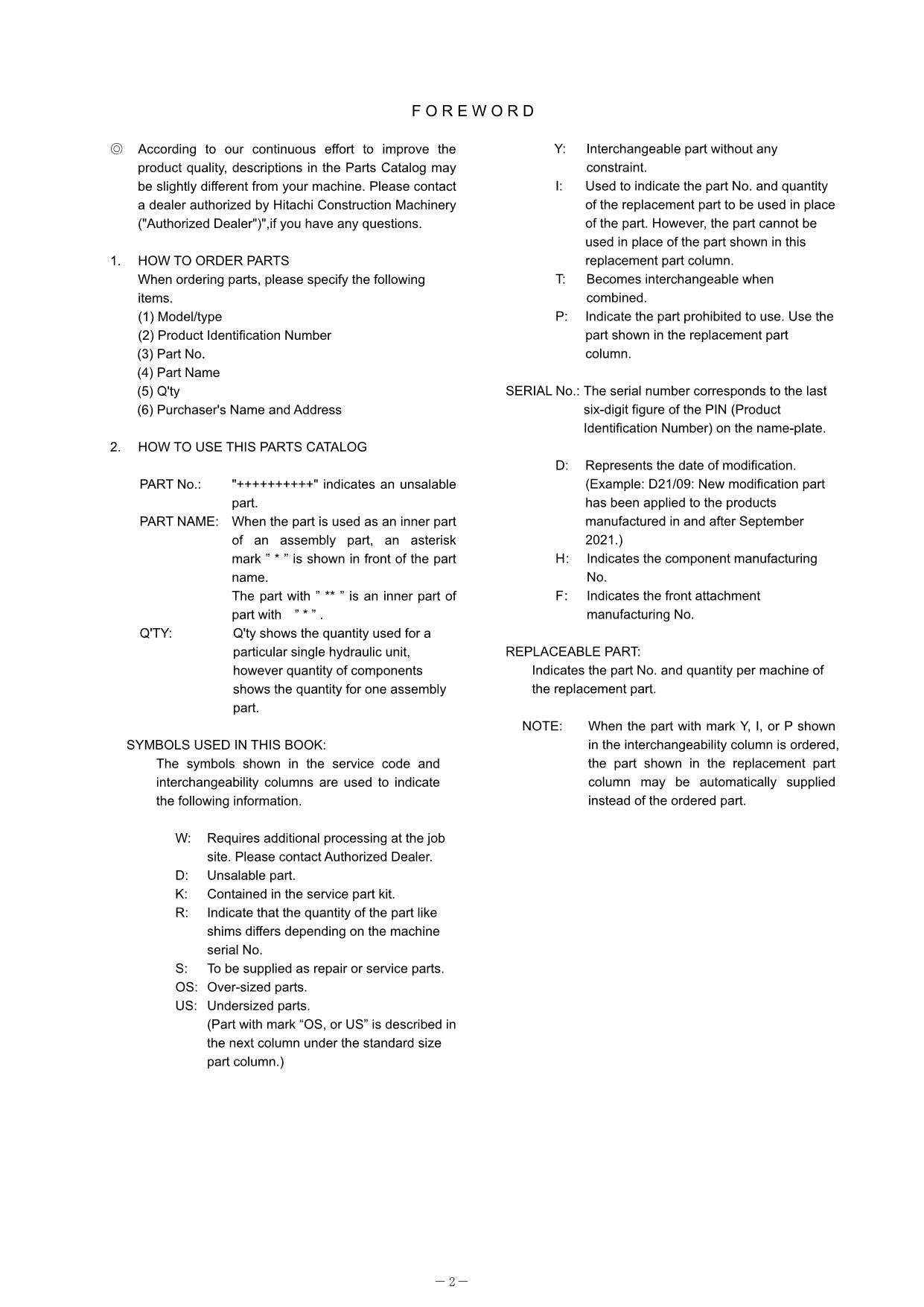 Hitachi ZW550-6 ISUZU 6WG1-XAWB02 Engine Wheel Loader Parts Catalog Manual