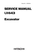 HITACHI UH143 EXCAVATOR SERVICE MANUAL