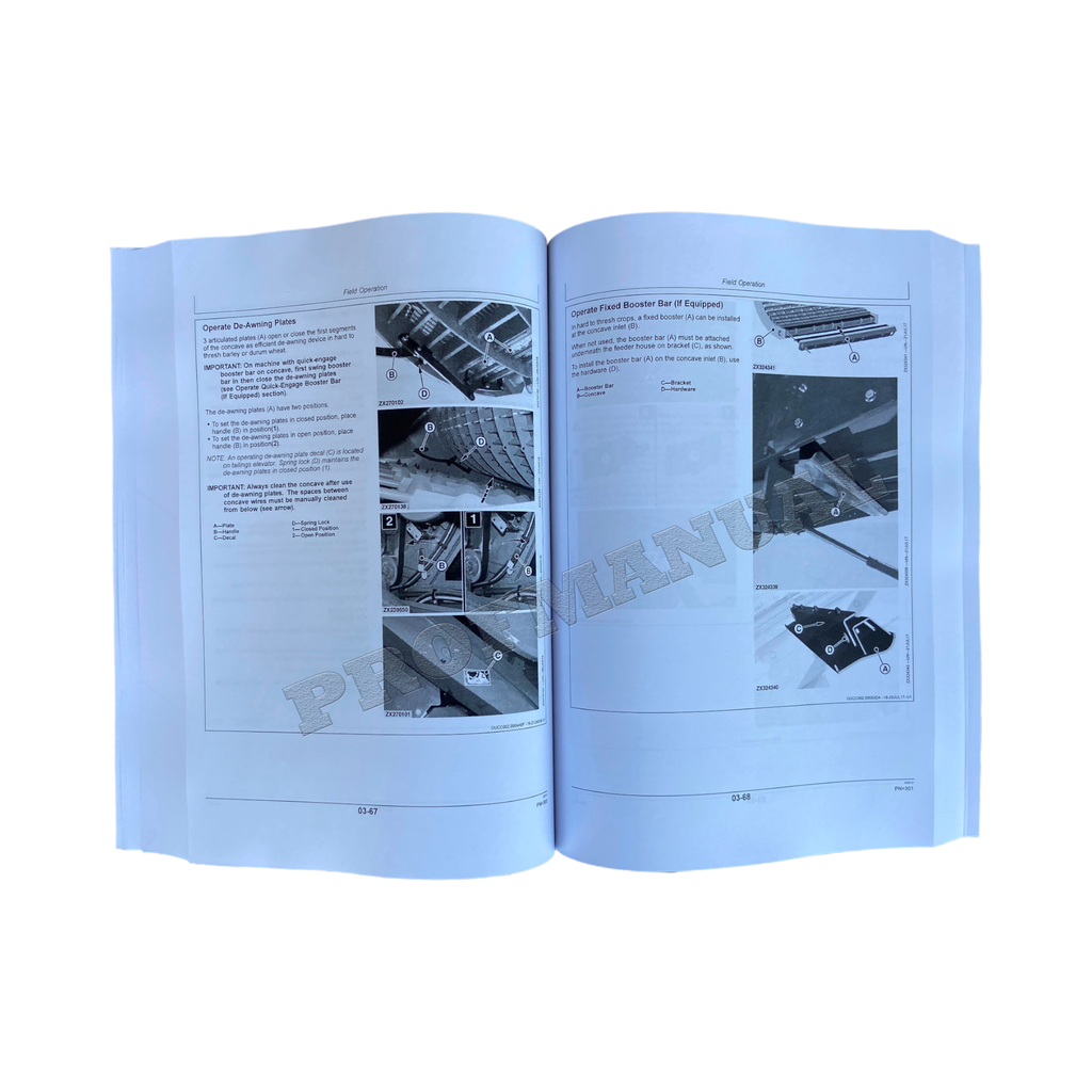 MANUAL DEL OPERADOR DE LA COSECHADORA JOHN DEERE T670 N.° 2