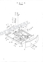 HITACHI UH04-3 Excavator Parts Catalog Manual P155-6-2W