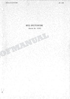 HITACHI UH121 Excavator Repair Service Manual Specification