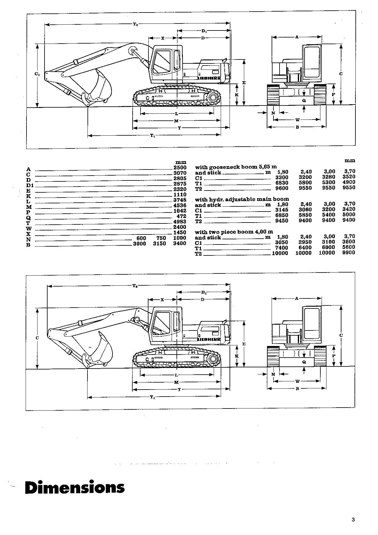 Liebherr R922 Litronic Excavator Operators manual serial 3001