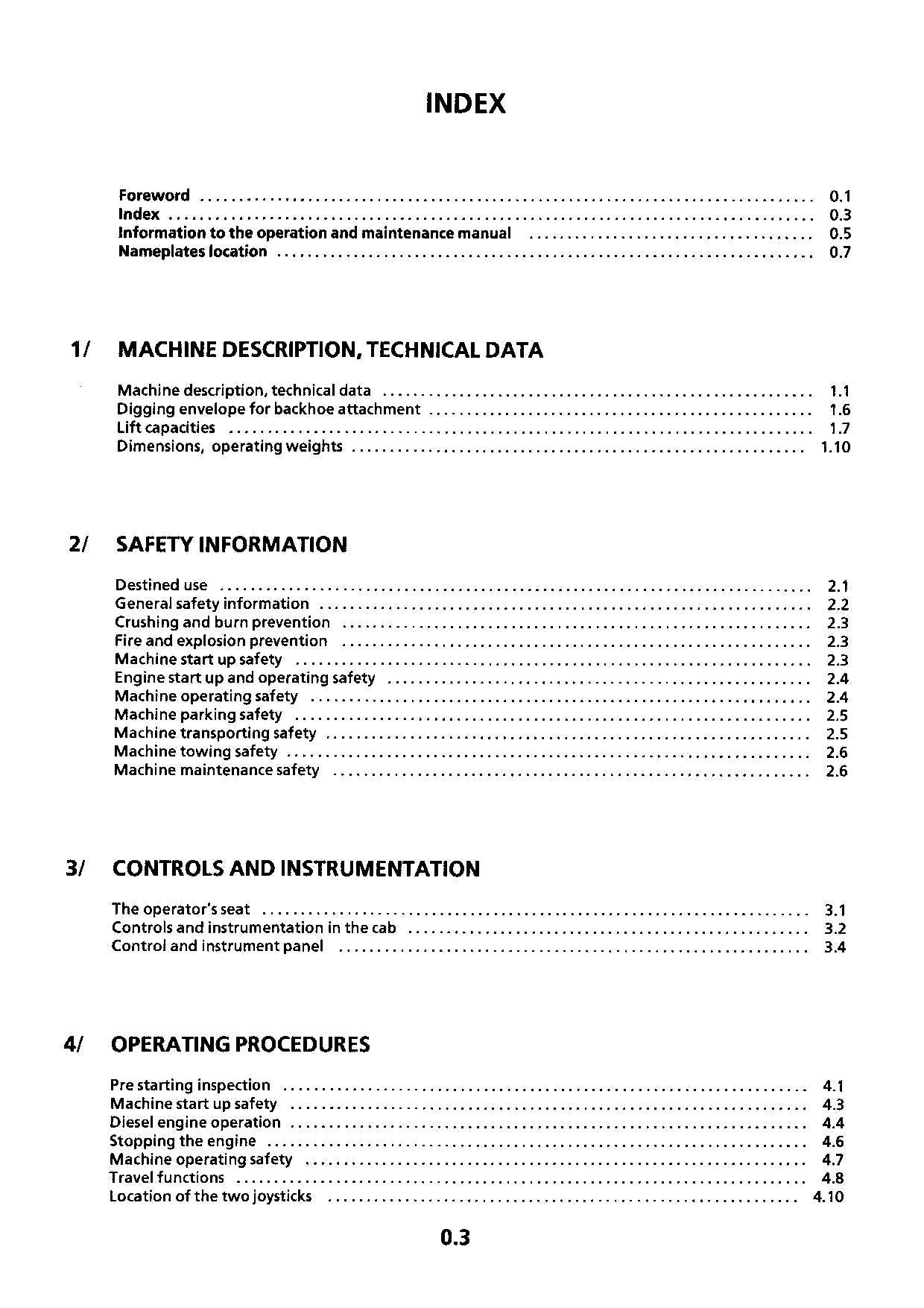 Liebherr R922 Litronic Excavator Operators manual serial 101