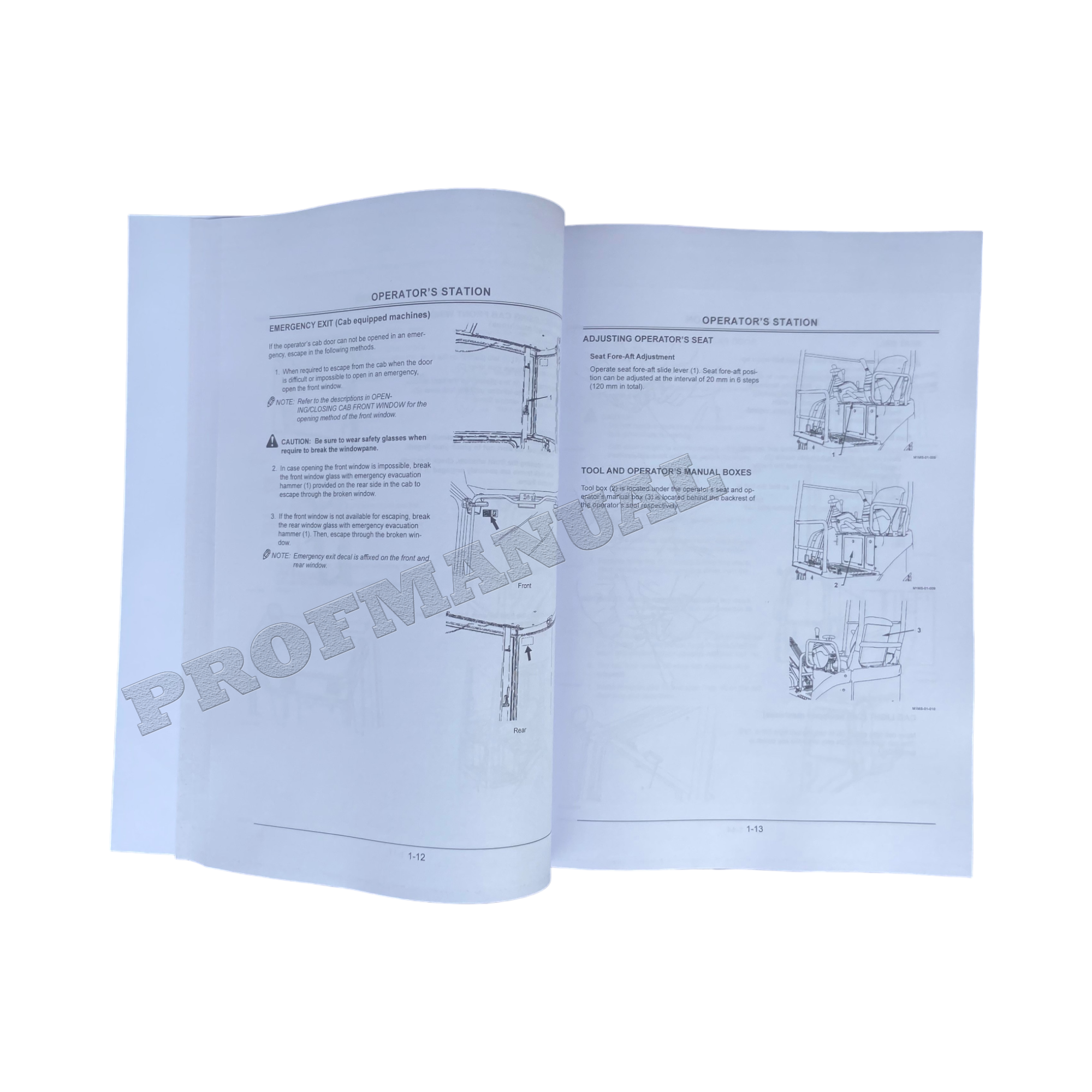 HITACHI ZAXIS ZX 17U-2 EXCAVATOR OPERATORS MANUAL #1