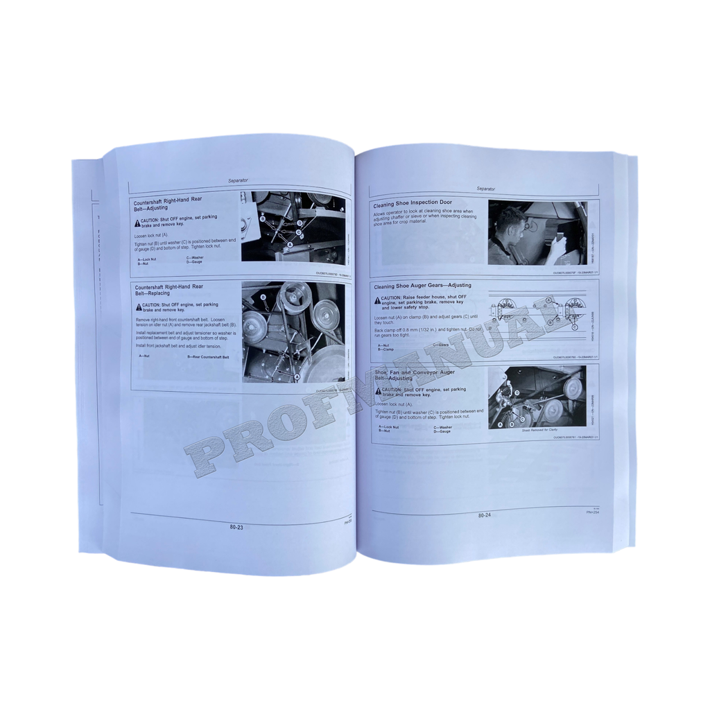 MANUAL DEL OPERADOR DE LA COSECHADORA JOHN DEERE 9570 STS + ¡BONIFICACIÓN! 
