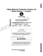 John Deere X330 X584 X390 X380 X370 Tractor Manual del Operador Español