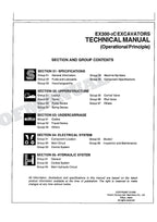 HITACHI EX300-3C EXCAVATOR Service manual Operational Principle