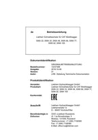 Liebherr SWA22 SWA33 SWA48 SWA66 SWA77 SWA92 SWA105 bagger Betriebsanleitung RU