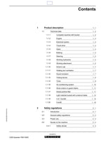 Liebherr L509 Speeder Wheel Loader Operators manual