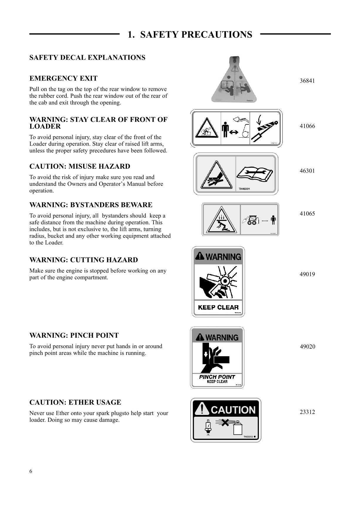 Hyundai HSL1500T SKID STEER LOADER Operators Maintenance Manual