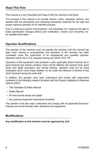 JLG EIRV Telehandler Maintenance Operation Operators Manual