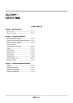 Hitachi ZX330-3G ZX350H-3G Excavator Operational Principle Service manual