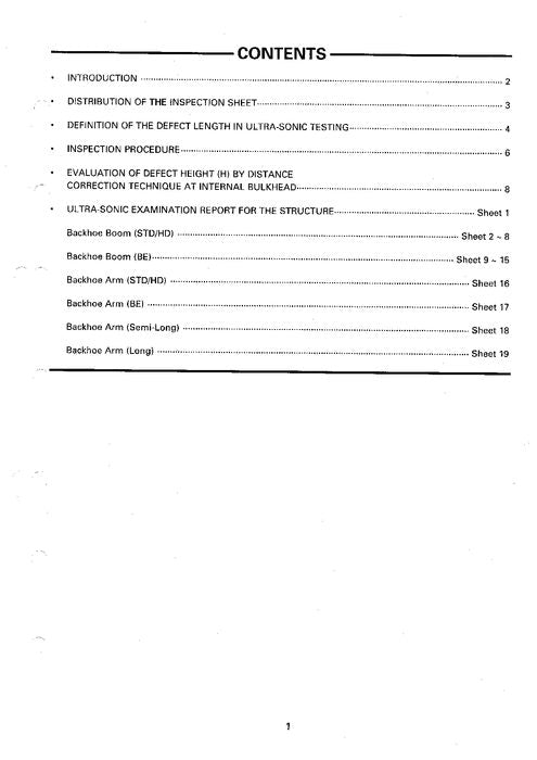 HITACHI EX750-5 EX800H-5 EXCAVATOR SERVICE MANUAL KO205B00