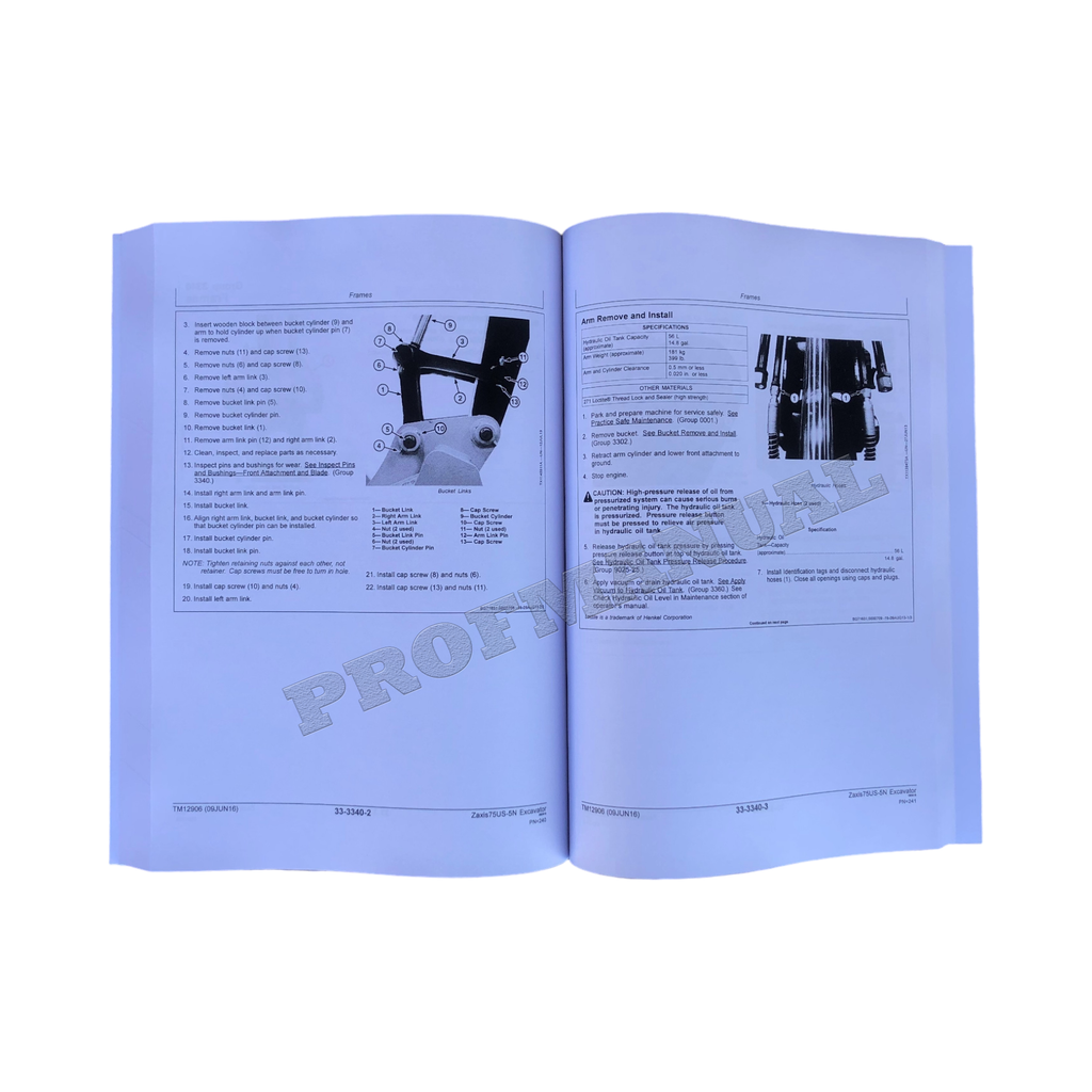 HITACHI ZAXIS 75US-5N EXCAVATOR REPAIR SERVICE MANUAL