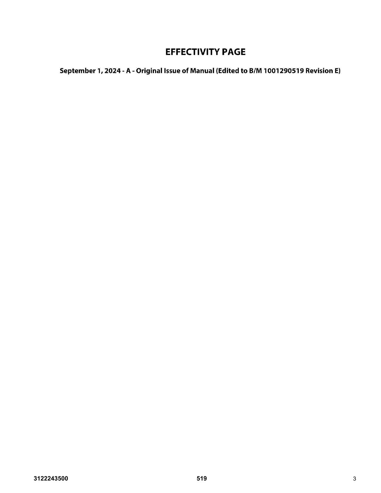 JLG  519 Telehandler Parts Catalog Manual
