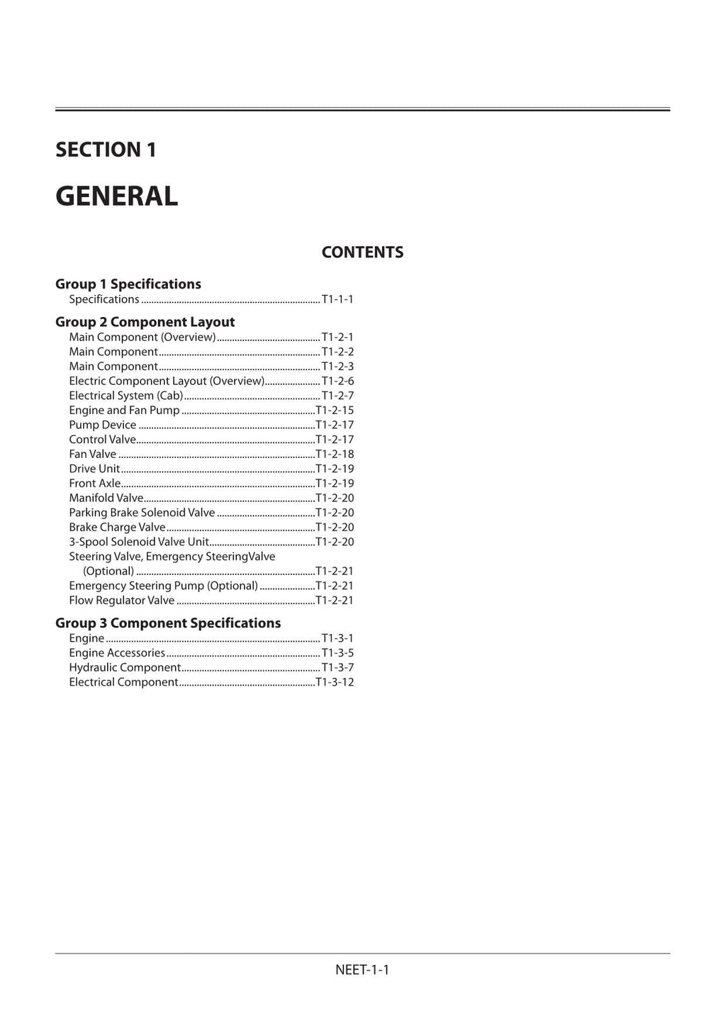 Hitachi ZW220-5B Wheel Loader Technical Manual Operational Principle