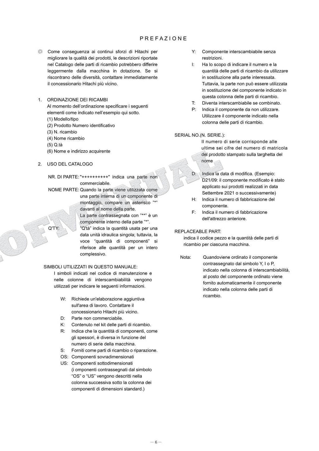 Manual del catálogo de piezas de excavadoras HITACHI ZX130-7 130LCN-7 Oceanía Spec Equipment