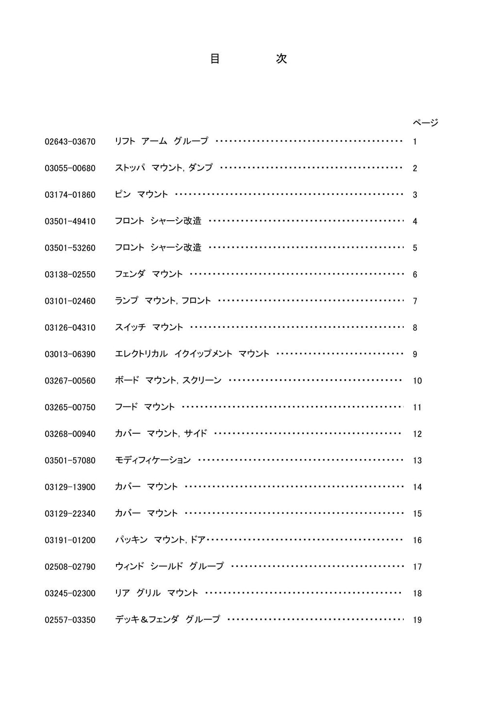 Hitachi ZW370 Wheel Loader Parts Catalog Manual SN 000293-