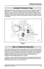SKYTRAK 6042 Telehandler Maintenance Operation Operators Manual 8990465