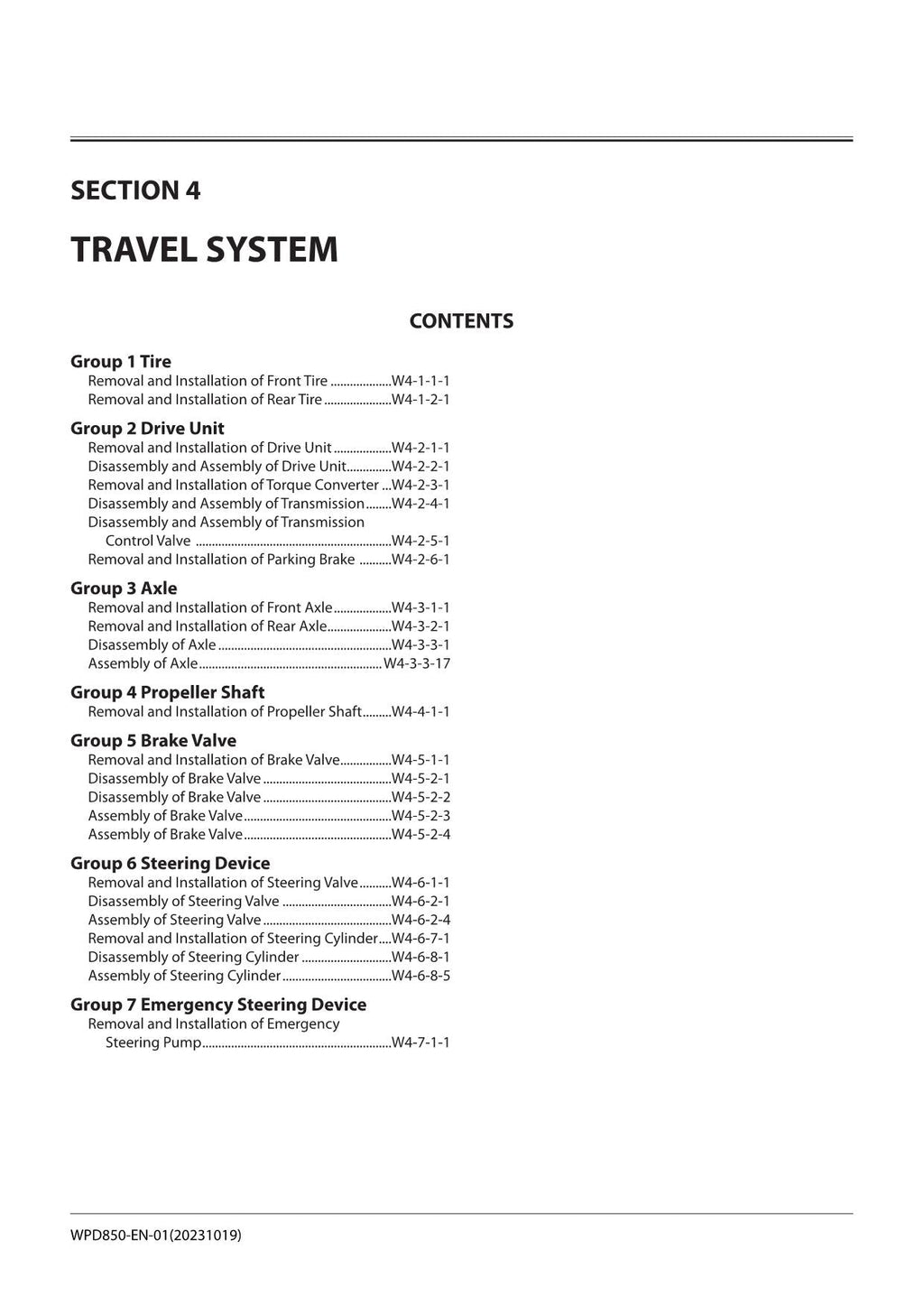 Hitachi ZW180-6 ZW180PL-6 Wheel Loader Workshop Manual
