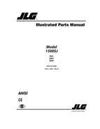 JLG 1500SJ Boom Lift Parts Catalog Manual 31215065