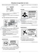 John Deere XUV835E XUV835R XUV835M cocodrilo Manual del Operador Español