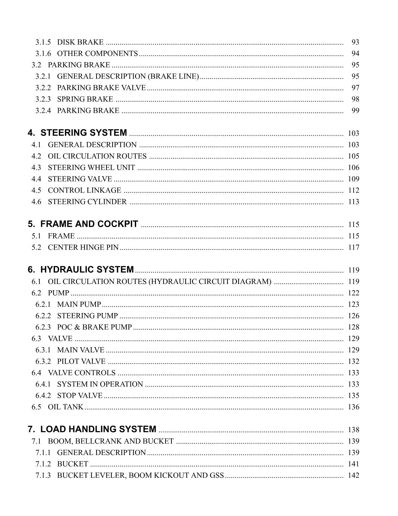 Hitachi LX300-7 Wheel Loader Technical Manual +Schematics