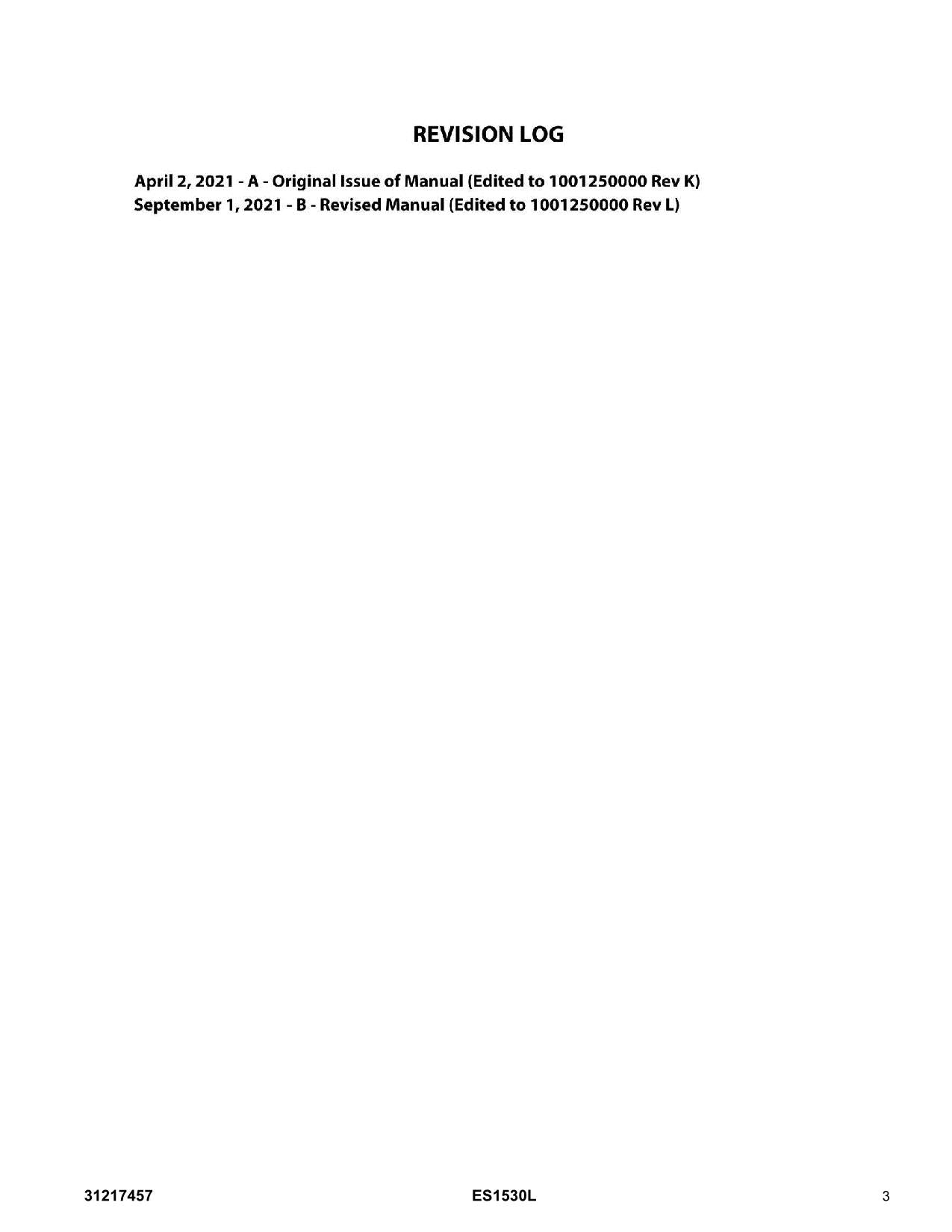 Manual del catálogo de piezas del elevador de tijera JLG ES1530L 31217457