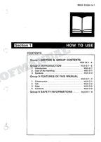 HITACHI EX220 Hudraulic Excavator Service Manual