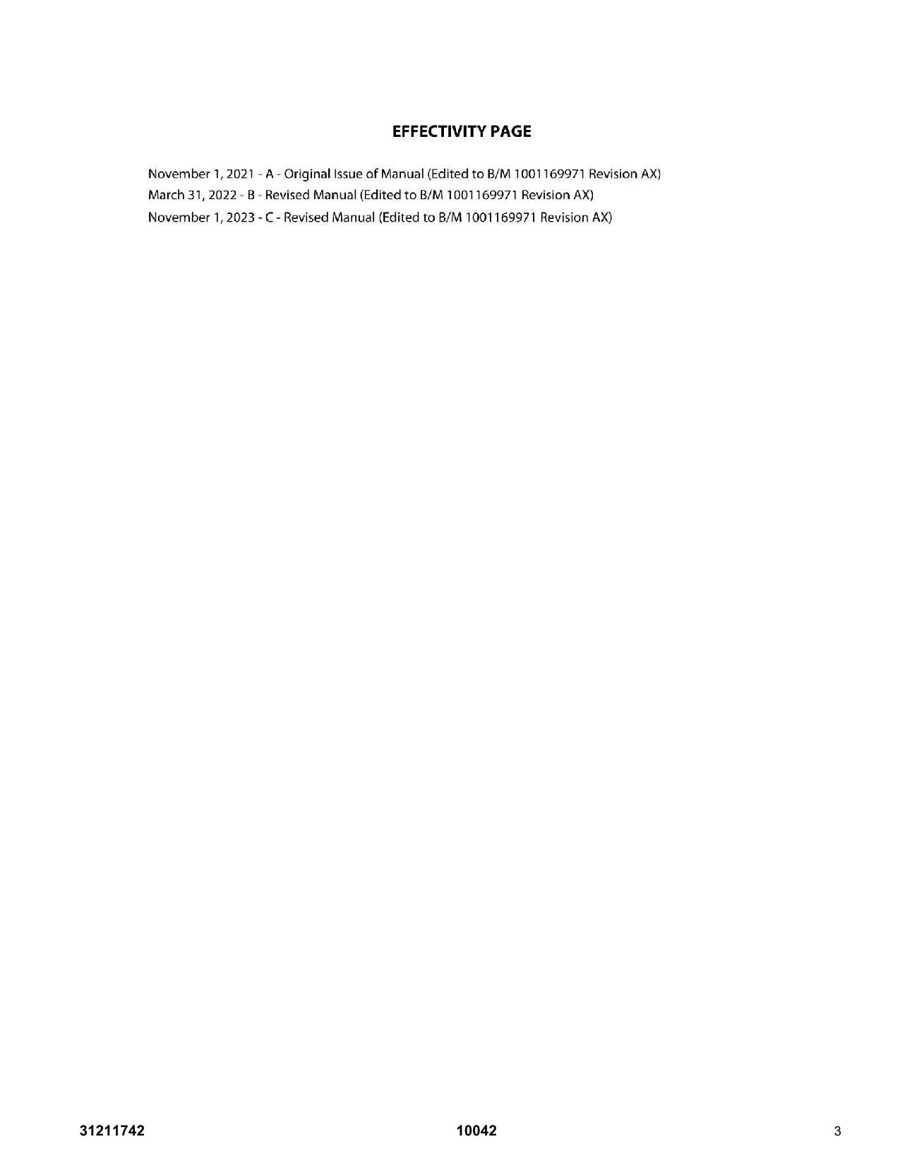 SKYTRAK  10042 Telehandler Parts Catalog Manual
