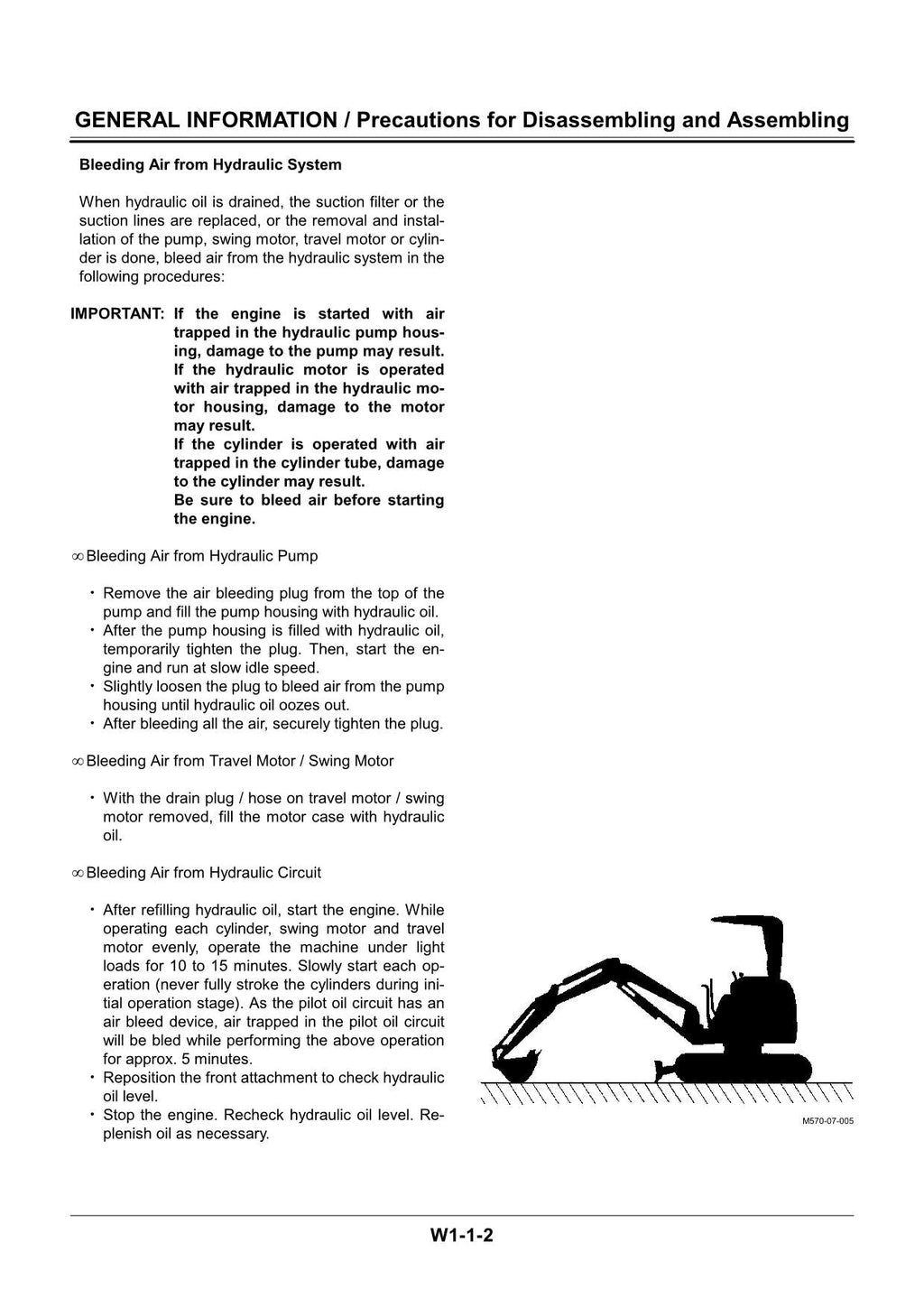 Hitachi EX33U Excavator Workshop Repair Service manual