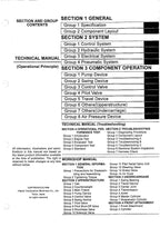 HITACHI EX125WD-5 Excavator Operational Principle Technical Manual