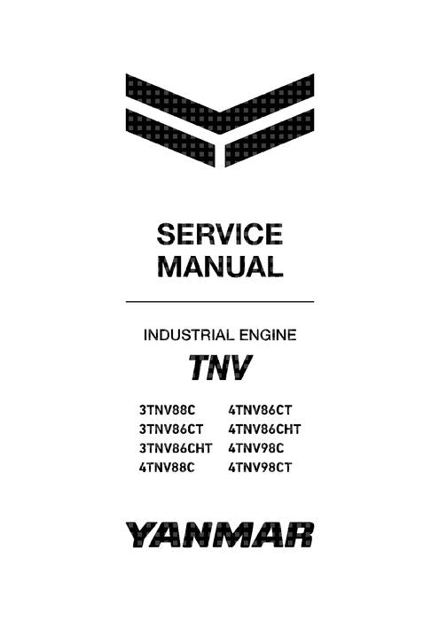 HITACHI 3TNV 4TNV ENGINE SERVICE MANUAL 0BTN4EN0026