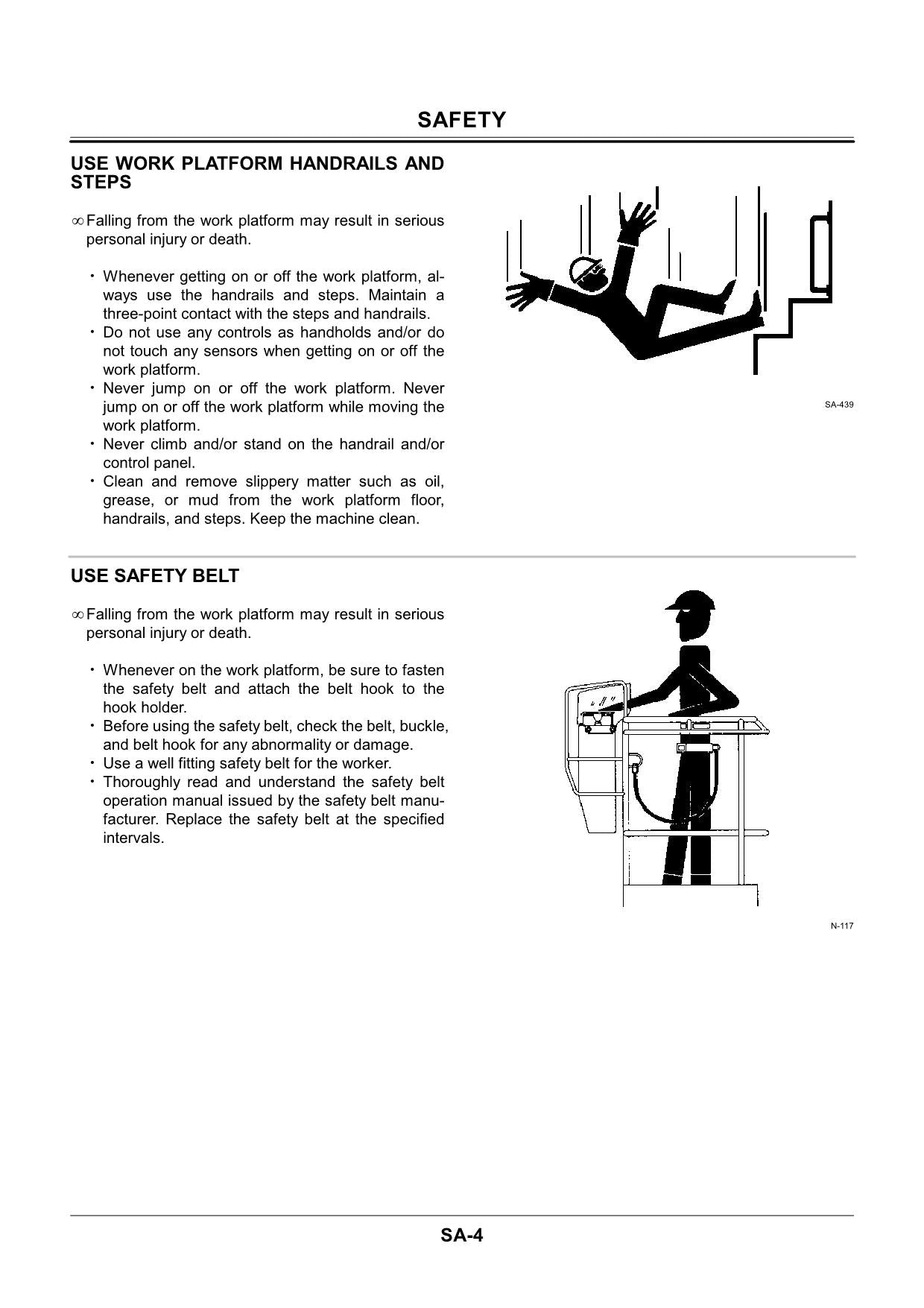 Hitachi HX99B Crawler Aerial Platform Test Troubleshooting Service Manual Schemes