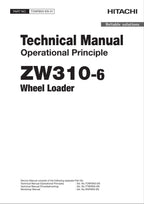 Hitachi ZW310-6 Wheel Loader Technical Manual Operational Principle