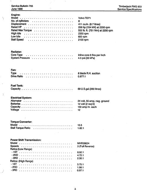 MANUAL TÉCNICO DE REPARACIÓN Y SERVICIO DE CLAMBUNK JOHN DEERE 933C 933C000