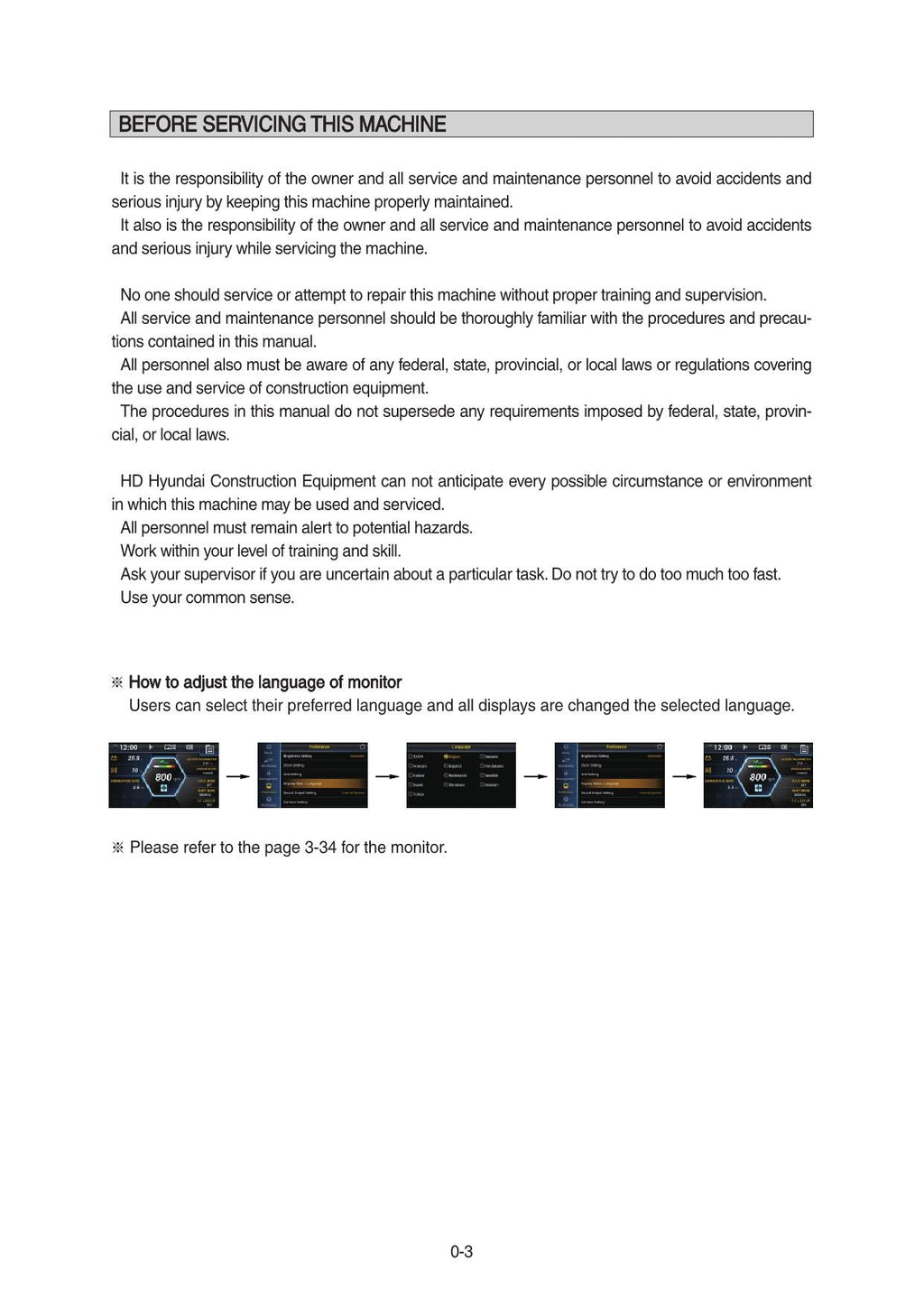 Manual de mantenimiento del operador de la cargadora de ruedas Hyundai HL980A