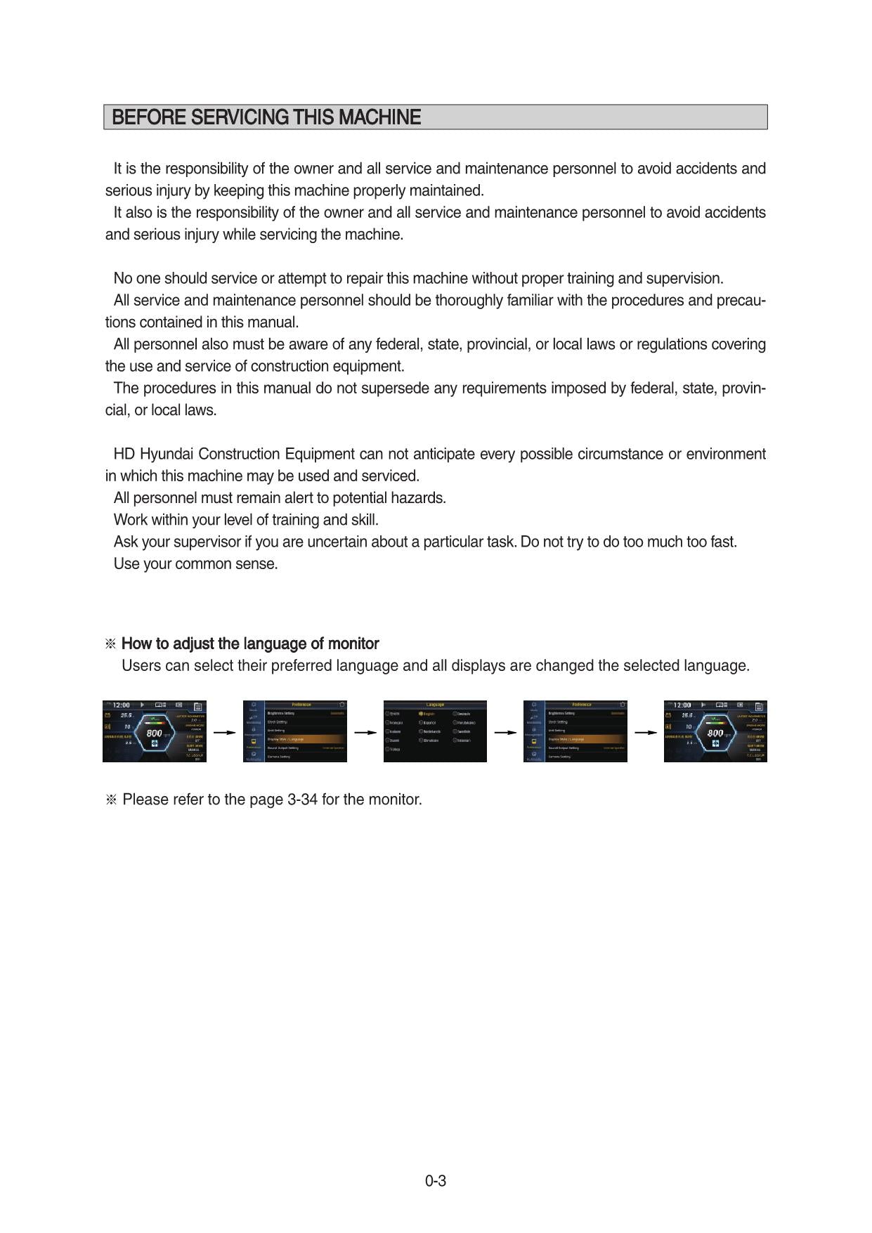 Manual de mantenimiento del operador de la cargadora de ruedas Hyundai HL980A