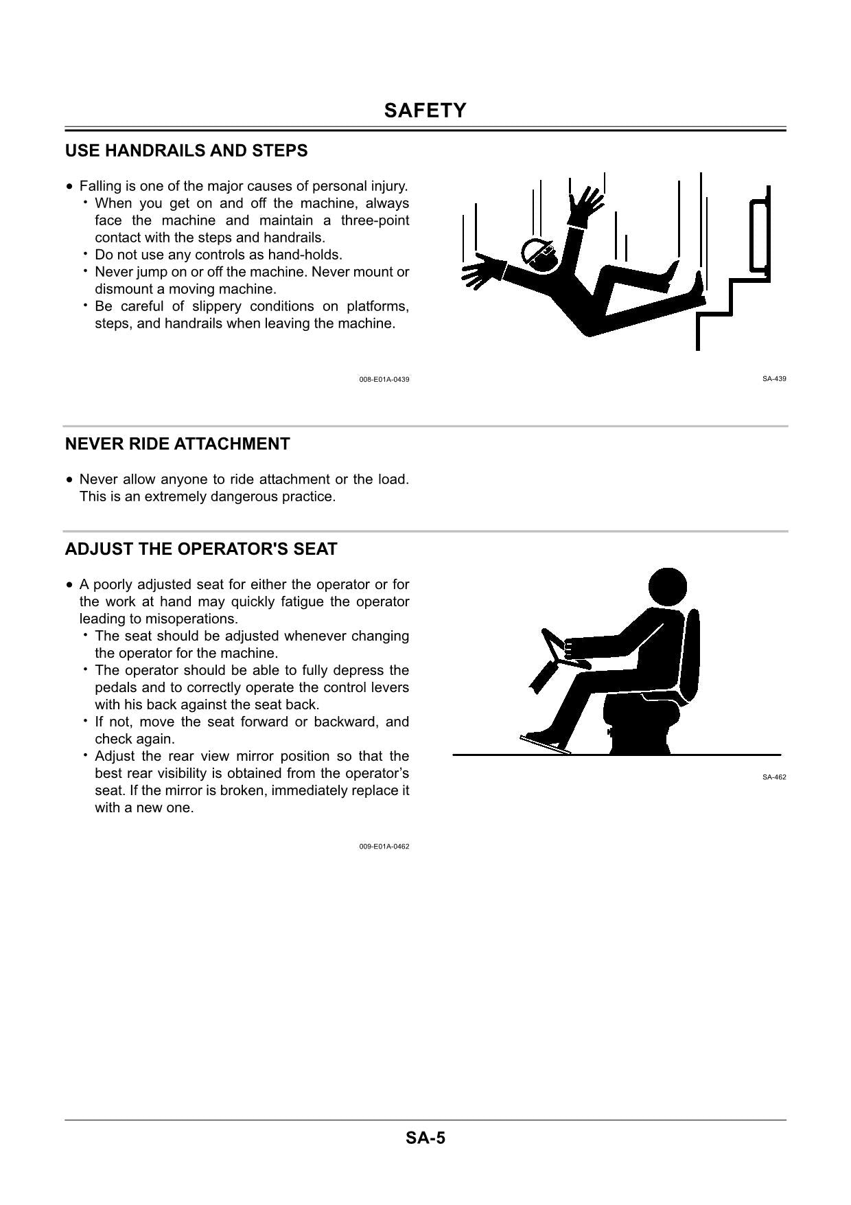 Hitachi ZW65 ZW75 ZW95 Wheel Loader Workshop Manual