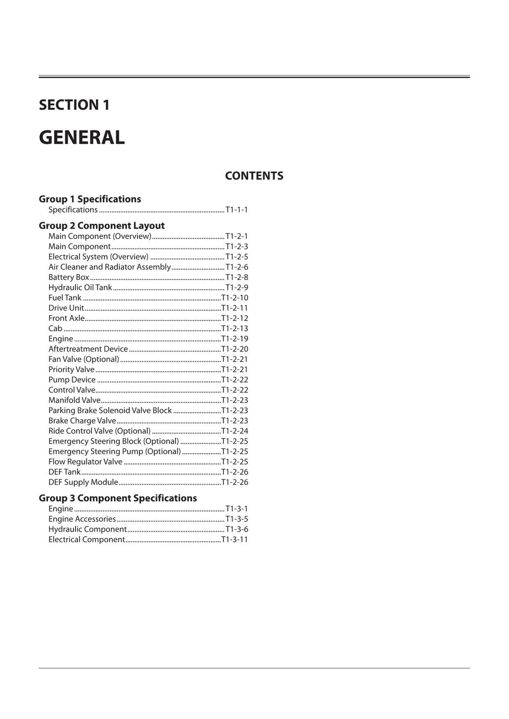 Hitachi ZW180-6 Wheel Loader Technical Manual Operational Principle