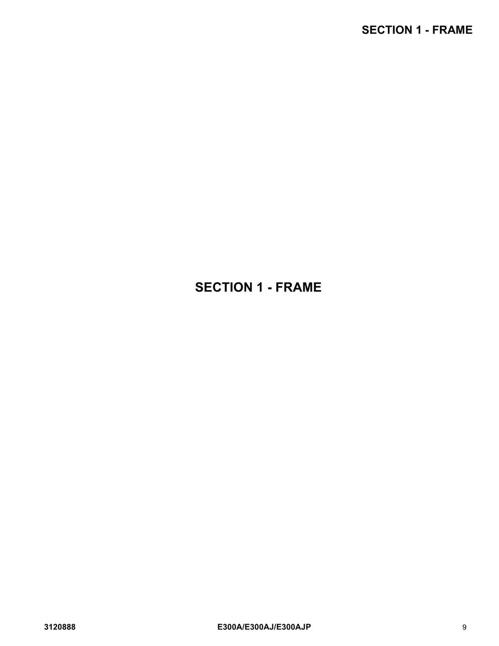 JLG E300A E300AJ E300AJP Boom Lift Parts Catalog Manual