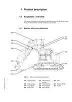 Liebherr R924 Compact-Tunnel Excavator Operators manual serial 27384