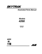 SKYTRAK 4266 Telehandler Parts Catalog Manual