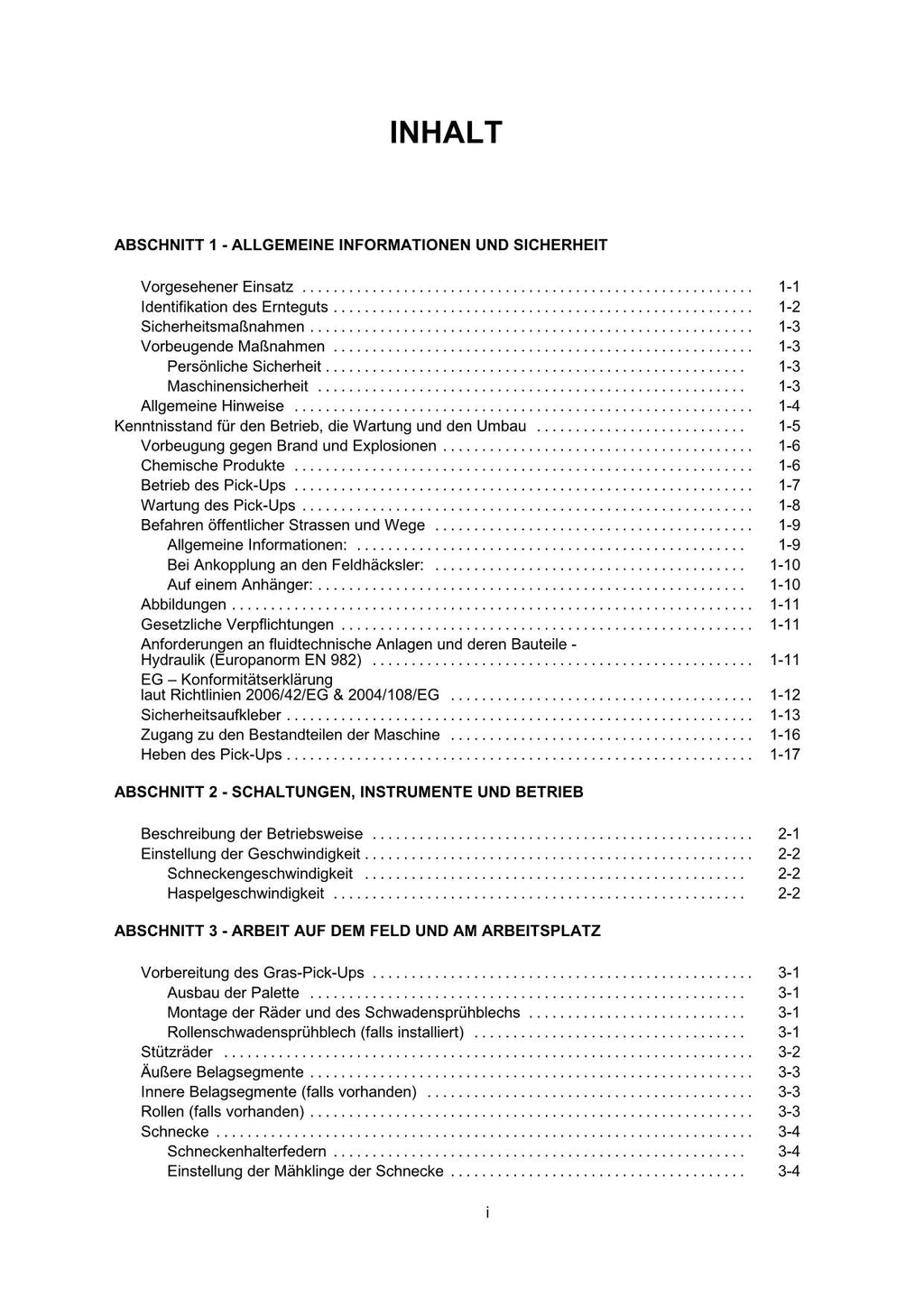 New Holland 270FP 280FP 290FP Schneidwerk Betriebsanleitung